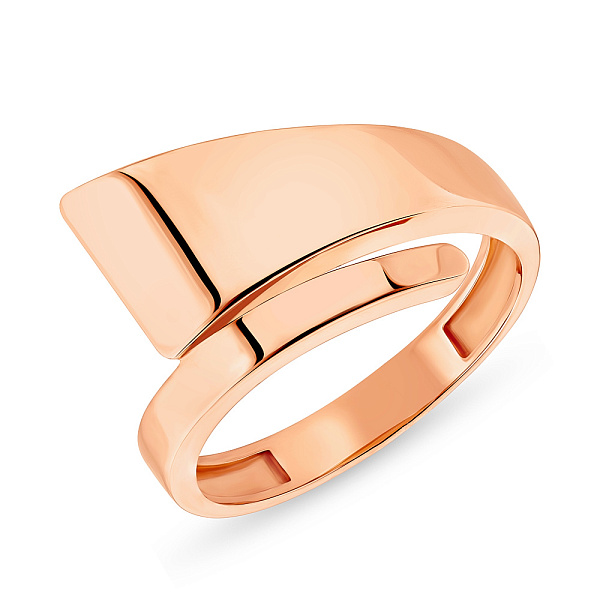 Кольцо из красного золота (арт. 155021) – изображение 1