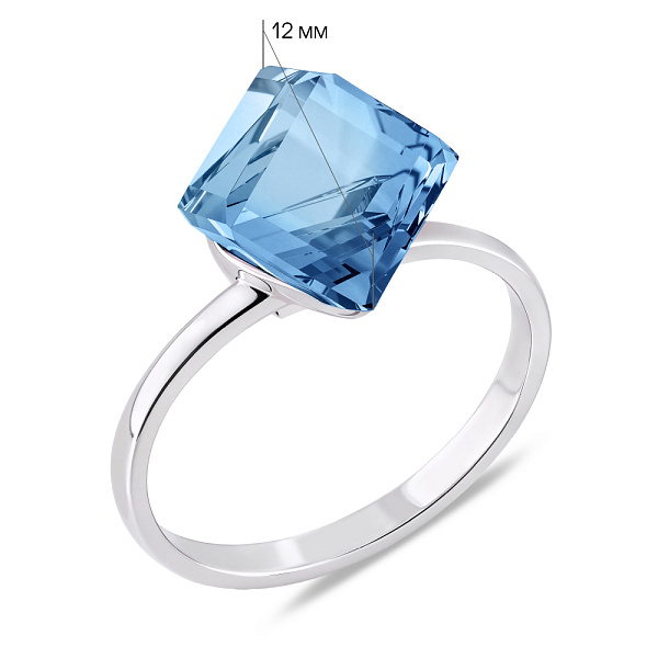 Массивное серебряное кольцо с альпинитом (арт. 7501/8484аг) – изображение 2