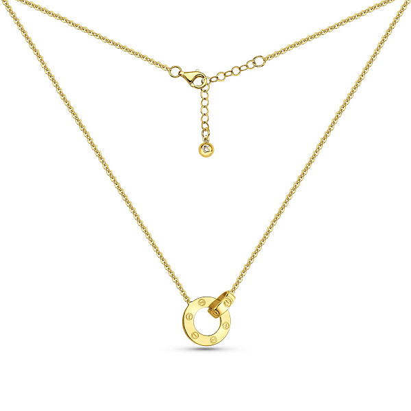 Колье из желтого золота (арт. 352309ж) – изображение 2