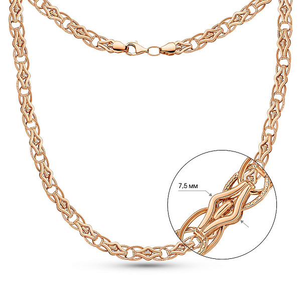 Золотое колье (арт. 352244) – изображение 4