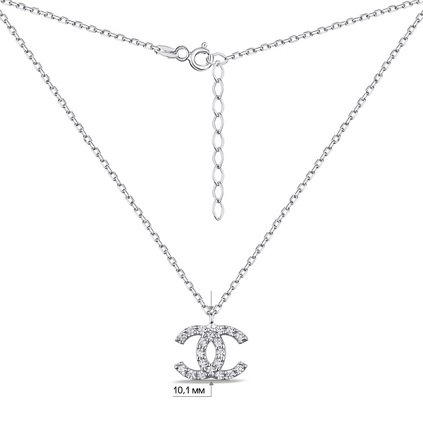 Серебряное колье (арт. 7507/1867) – изображение 3