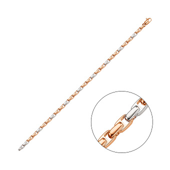 Браслет в комбинированном цвете золота (арт. 3261074р)