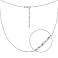Срібне кольє (арт. 7507/2077) – зображення 1