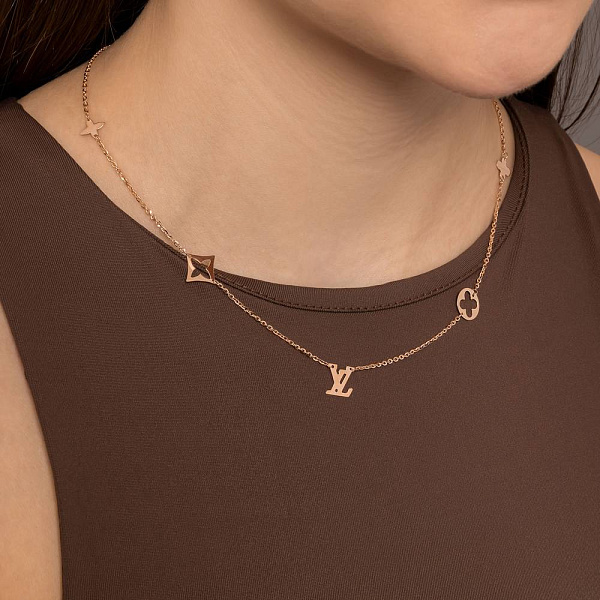 Кольє з червоного золота (арт. 351088) – зображення 2