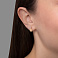 Сережки для детей из красного золота (арт. 110671) – изображение 2