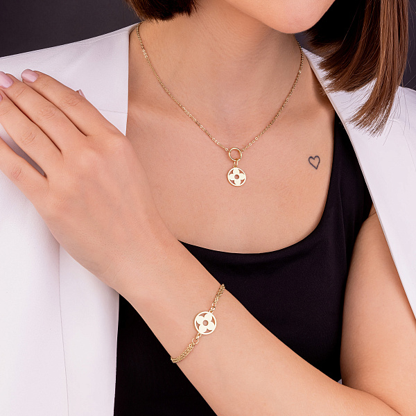 Браслет из желтого золота (арт. 326750ж) – изображение 3