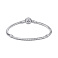 Серебряный браслет с фианитами (арт. 7509/3767) – изображение 1