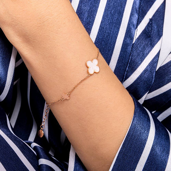 Золотой браслет с эмалью (арт. 341207еп) – изображение 2