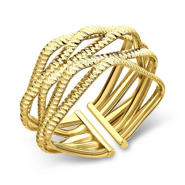 Кольцо Francelli из желтого золота (арт. 155725ж) – изображение 1