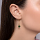 Золотые серьги Francelli Фиалки (арт. 1091788/30жз) – изображение 2