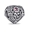 Серебряный шарм Сердце (арт. 7903/П5ФР/7092) – изображение 1