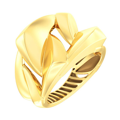 Золотое кольцо Francelli в желтом цвете металла  (арт. 140974ж)
