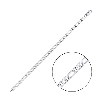 Цепочный браслет из серебра (арт. 0316007)