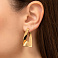 Серьги из желтого золота Francelli (арт. е1091745ж) – изображение 3