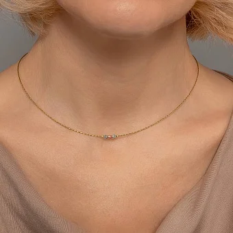 Золоте кольє Orbit (арт. 351991жкб)