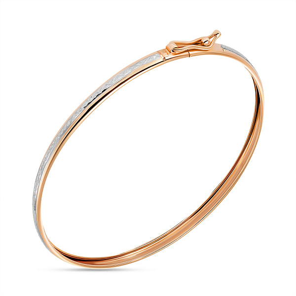 Золотий браслет з родіюванням (арт. 337006/4р) – зображення 1