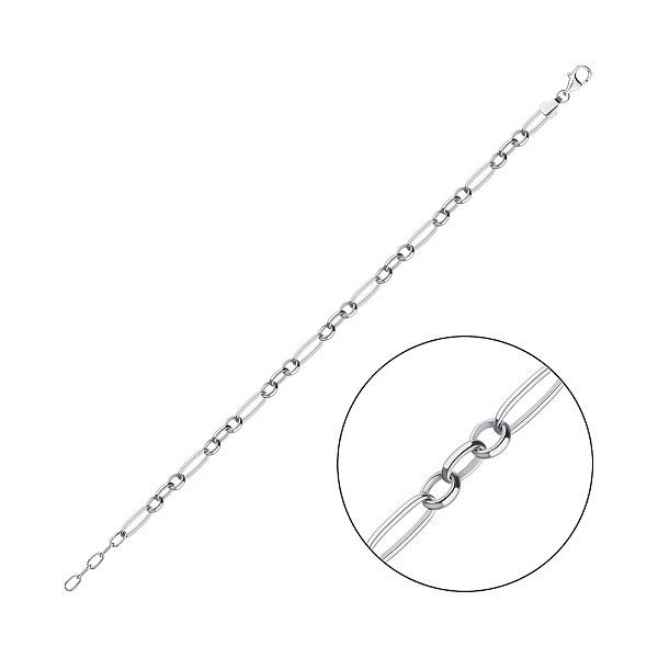 Браслет из серебра без камней (арт. 7509/4429) – изображение 1