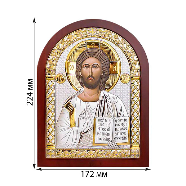 Икона Христос Спаситель (172х224 мм) (арт. A-5/001G/К) – изображение 2