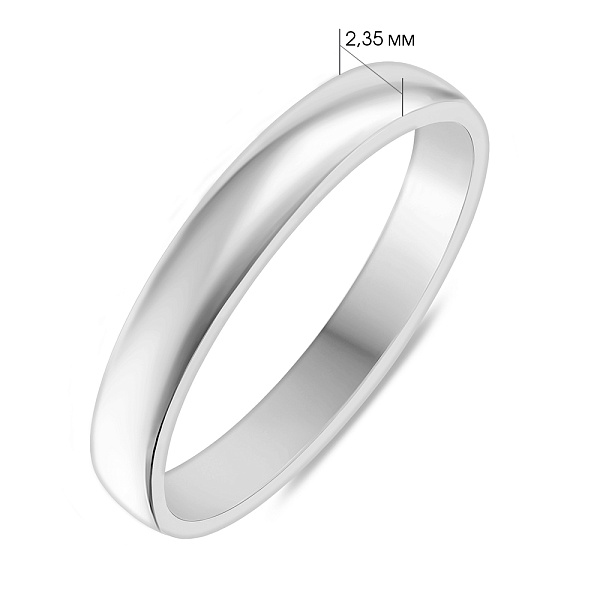 Обручальное кольцо Европейка из золота (арт. 239209б) – изображение 3