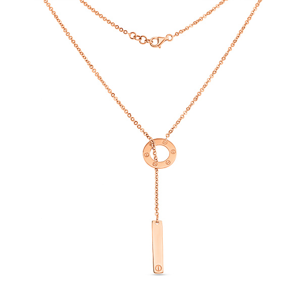 Колье из красного золота (арт. 351458) – изображение 2