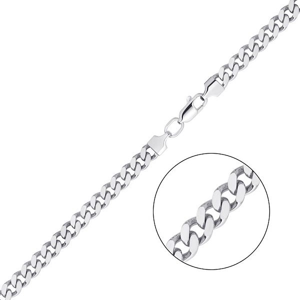 Цепочка из серебра плетения Панцирное (арт. 0301006) – изображение 1