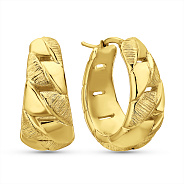 Серьги из желтого золота Francelli (арт. е1091809/25ж)