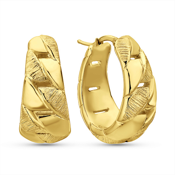 Серьги из желтого золота Francelli (арт. е1091809/25ж) – изображение 1