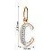 Золота підвіска Літера С з фіанітами (арт. 440280) – зображення 2