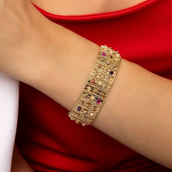 Золотой браслет Francelli (арт. 3261155жмлнкрф) – изображение 2