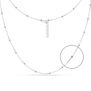 Золотое колье Francelli с шариками (арт. 351331бмлн)