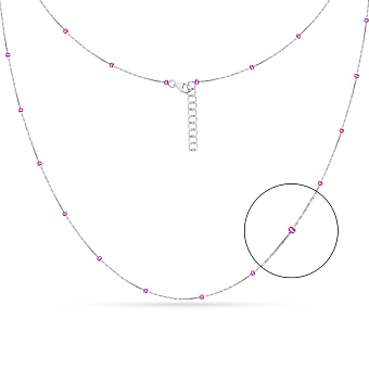 Фото Золотое колье Francelli с шариками (арт. 351331бмлн)