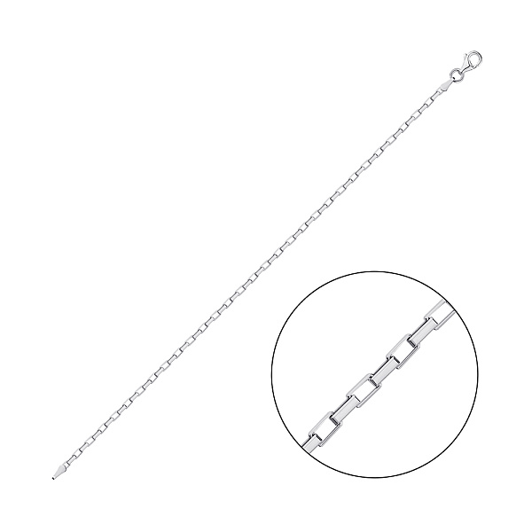 Срібний ланцюговий браслет (арт. 0317002) – зображення 1
