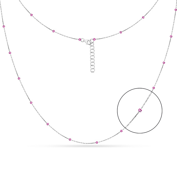 Золотое колье Francelli с шариками (арт. 351331бмлн) – изображение 1
