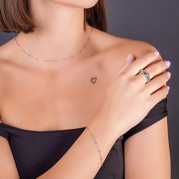 Кольцо Francelli из белого золота (арт. е155166б) – изображение 2