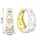 Золоті сережки конго (арт. 110159жб) – зображення 4