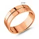 Обручка Американка з червоного золота (арт. 239193) – зображення 1