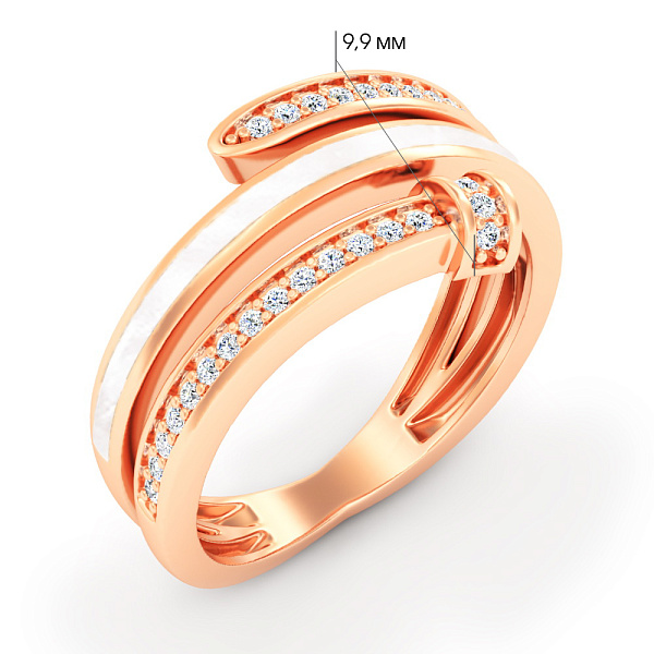 Золотое кольцо Гвоздь (арт. 1401046еп) – изображение 5