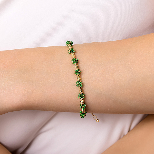 Браслет Francelli из желтого золота (арт. 326813жз) – изображение 2