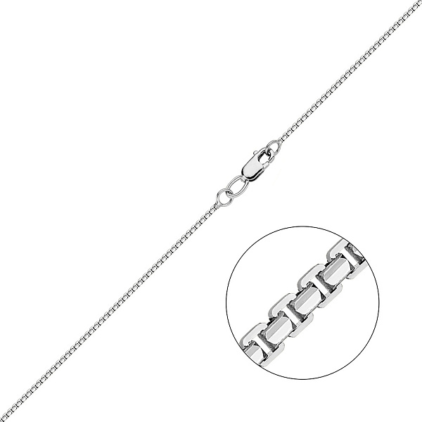 Цепочка из белого золота плетения Якорное фантазийное (арт. ц306203бс) – изображение 1