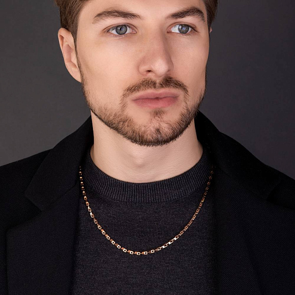 Ланцюжок з червоного золота плетіння Фантазійне (арт. цр306314Д) – зображення 5