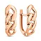 Серьги Цепи из красного золота  (арт. 111180) – изображение 1