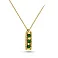 Колье из желтого золота с малахитом Francelli (арт. 352943жмлх) – изображение 1