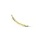 Золота моносережка-клаймбери без каменів (арт. 109989жЯ) – зображення 1