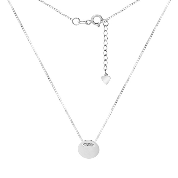 Серебряное колье «Монета» (арт. 7507/986/3) – изображение 2