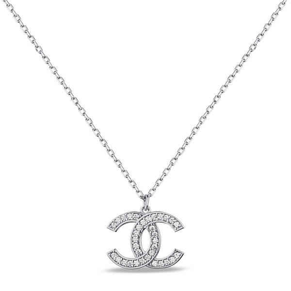 Колье из серебра с фианитами (арт. 7507/1880) – изображение 1