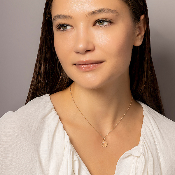 Золотой подвес Стрелец (арт. 424739ст) – изображение 4