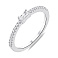 Серебряное кольцо с фианитами (арт. 7501/6262/1) – изображение 1