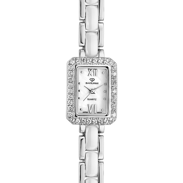 Серебряные часы с фианитами (арт. 7526/213пкмб) – изображение 2