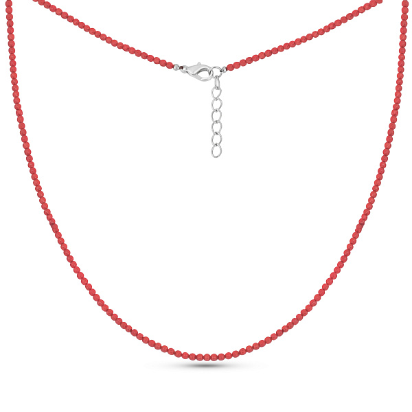 Тонке намисто з коралів (арт. 9016/607Крк) – зображення 2