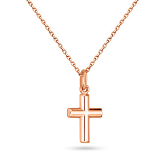 Колье из золота "Крестик" (арт. 352298)
